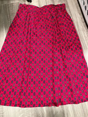 Norton McNaughton pattern Skirt Womens Size 12 vintage academia